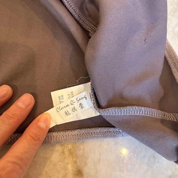 Faux Suede Full Zip Women's Jacket; Taupe; Long Sleeve; Size Medium‎ - Picture 3 of 6